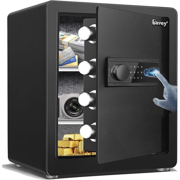 Kavey 2.0 Cub Biometric Safe with Touch Screen
