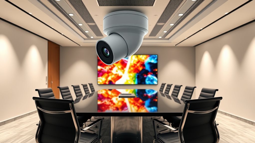 key conference camera features