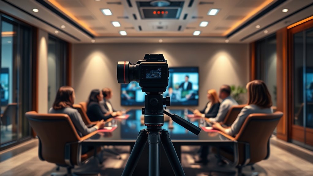 key conference camera features