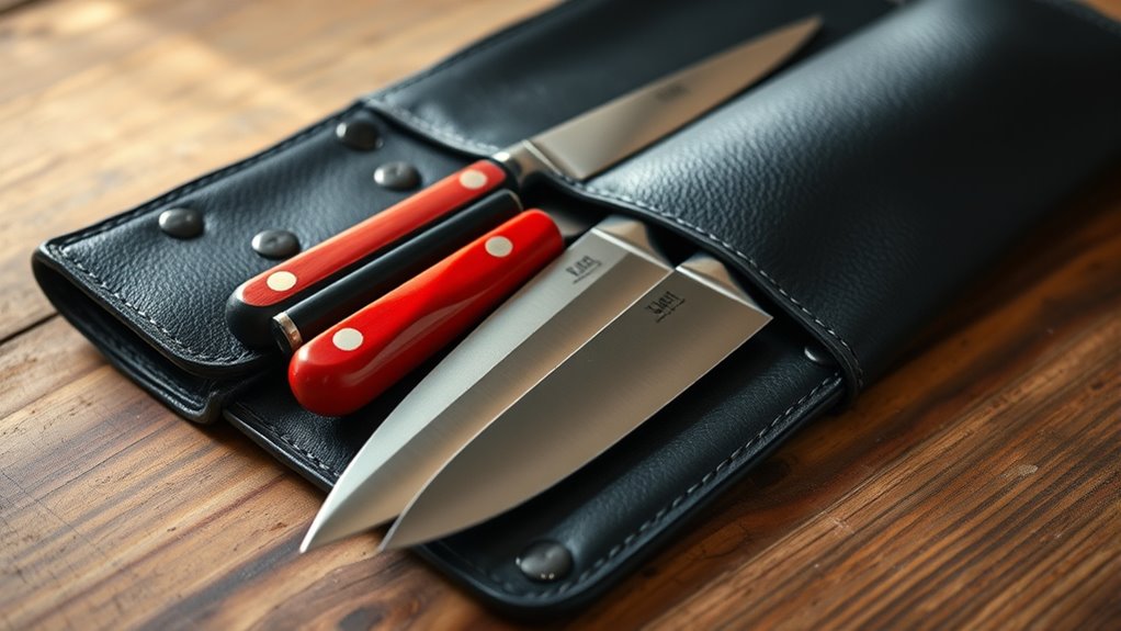 key knife roll considerations