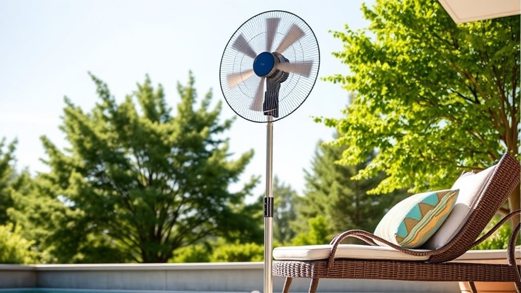 key outdoor fan features