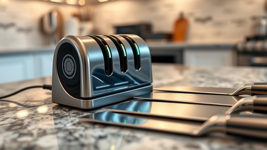 key sharpening technology features