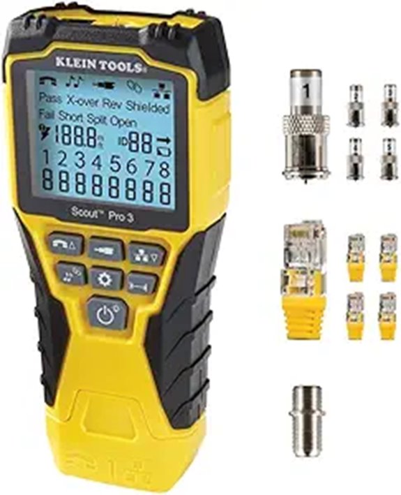 Klein VDV501-851 Cable Tester Kit with Scout Pro 3