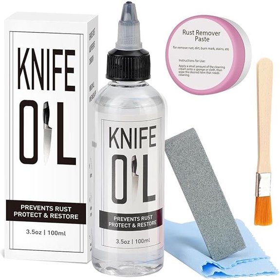 Knife Blade Oil & Honing Oil (5pcs) for Knife Maintenance
