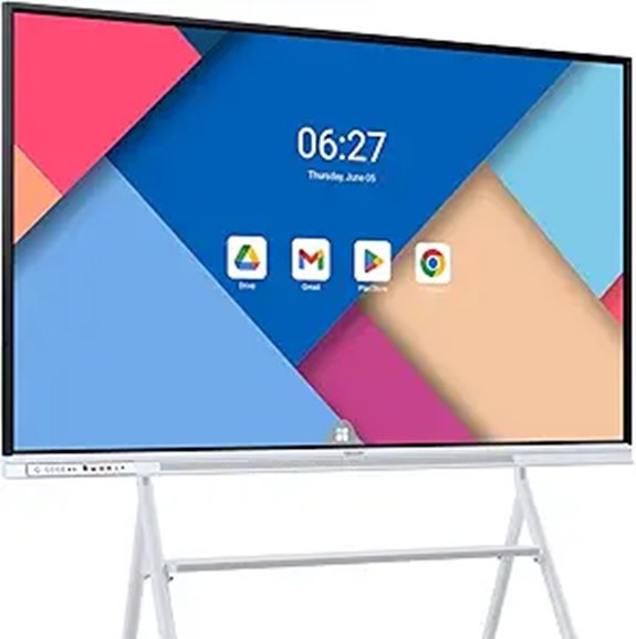 75 Inch 4K Smart Interactive Whiteboard for Classrooms