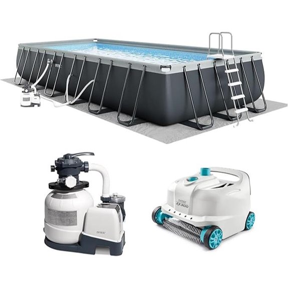 INTEX Ultra XTR 24ft x 12ft Above Ground Pool Set