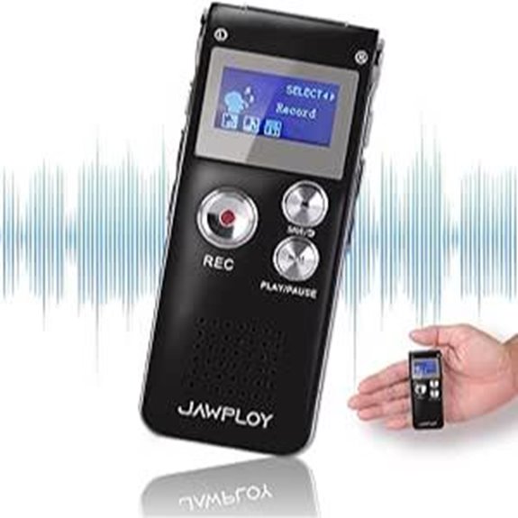 64GB Voice Recorder for Lectures and Meetings