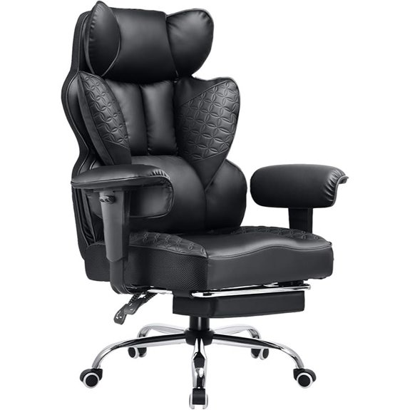 large ergonomic gaming chair