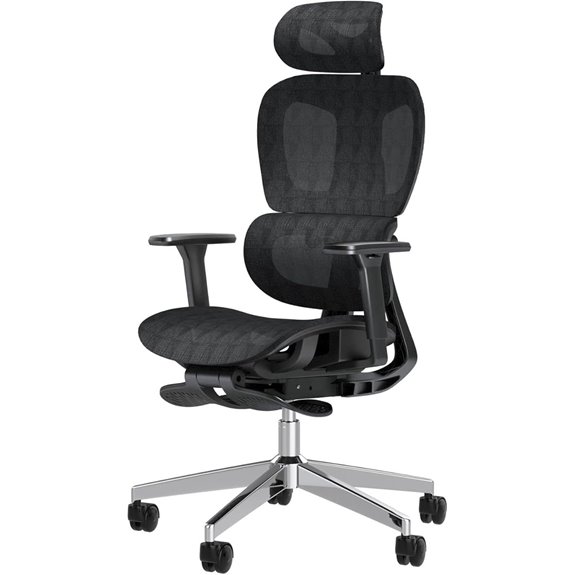 large ergonomic office chair
