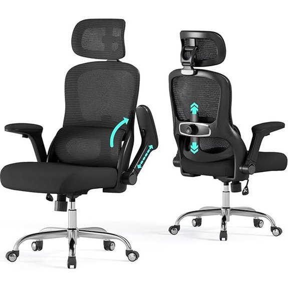 large ergonomic office chair