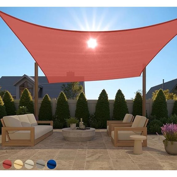 GORILLA GRIP 12x12 FT Sun Shade Canopy
