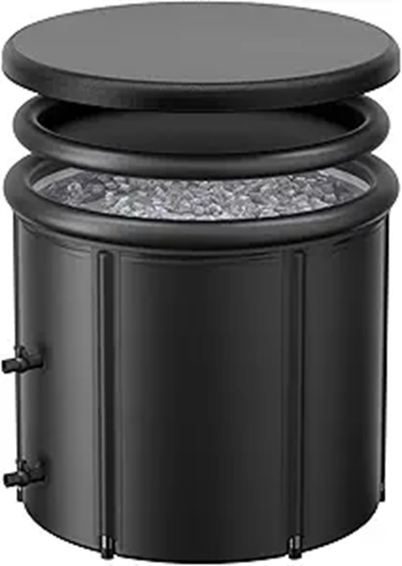 XL 100 Gal Inflatable Cold Plunge Ice Bath Tub