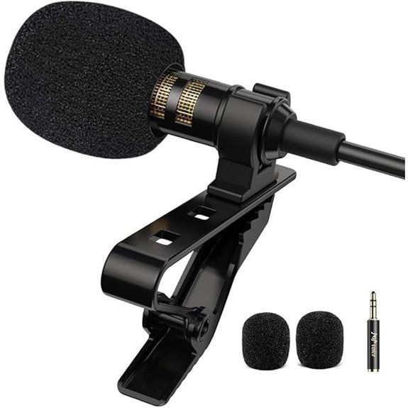 PoP Voice Lavalier Microphone for Smartphone and YouTube