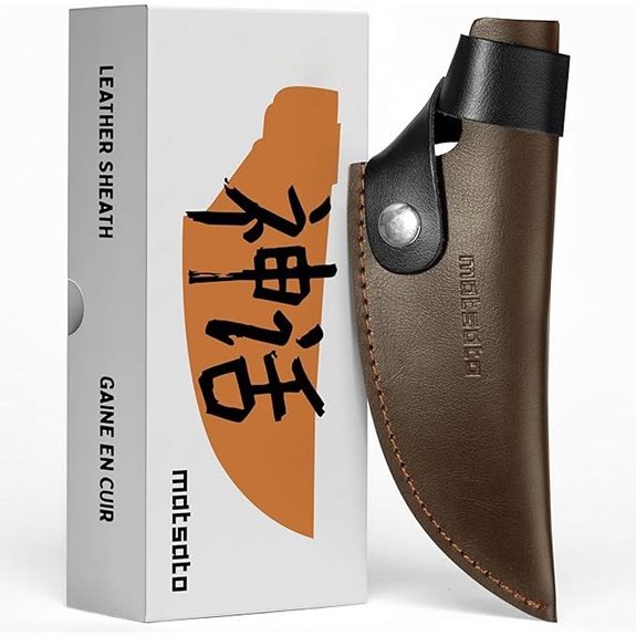 Matsato Leather Sheath for 6.3-Inch Kitchen Knife