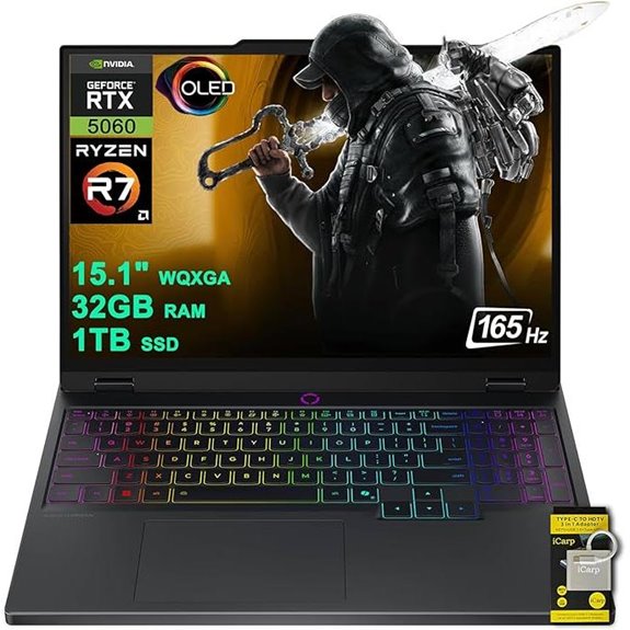 Lenovo Legion 5 Gaming Laptop with AI & RTX 5060