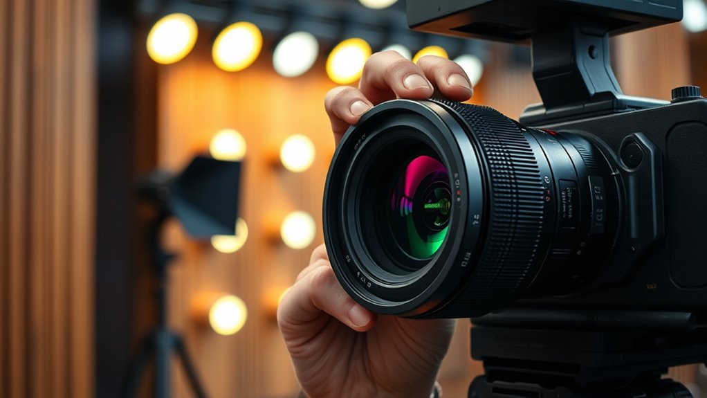 lens selection for video