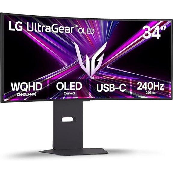 LG 34GX900A-B OLED Curved Gaming Monitor