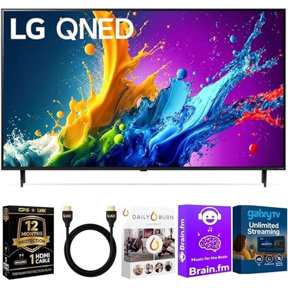 LG 43QNED80TUC 4K Smart TV with HDR AI and WebOS