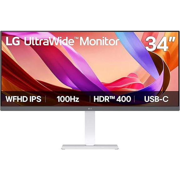 LG 34-inch UltraWide WFHD Monitor with HDR