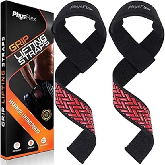 Grip Lifting Straps for Strength Training and Deadlifts