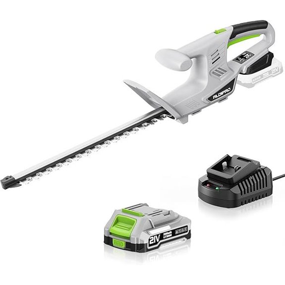Cordless Hedge Trimmer 18-Inch Blade 21V Lightweight