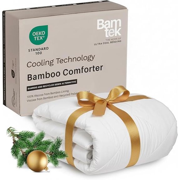 Bamboo Viscose Cooling Comforter Lightweight Twin XL