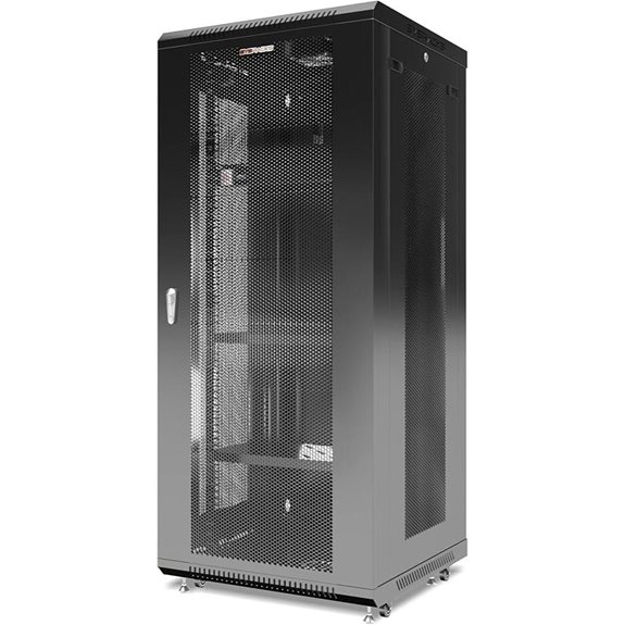 Sysracks Wall Mount Server Rack with Locking Enclosure