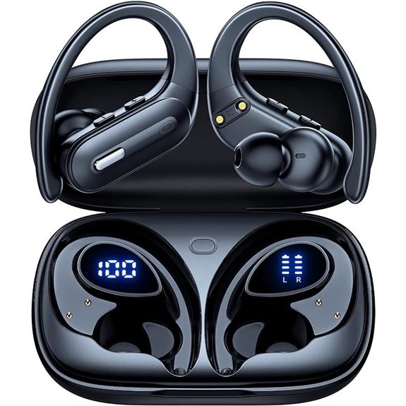 Wireless Earbuds with Noise Cancelling & 90H Playtime