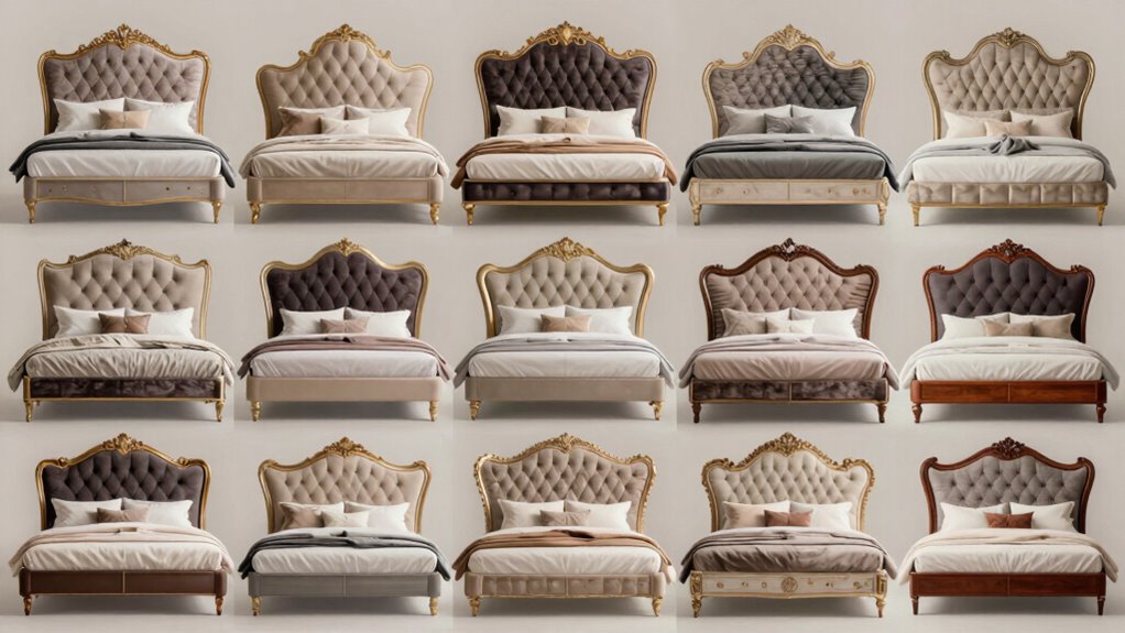 luxurious bedroom furniture selections