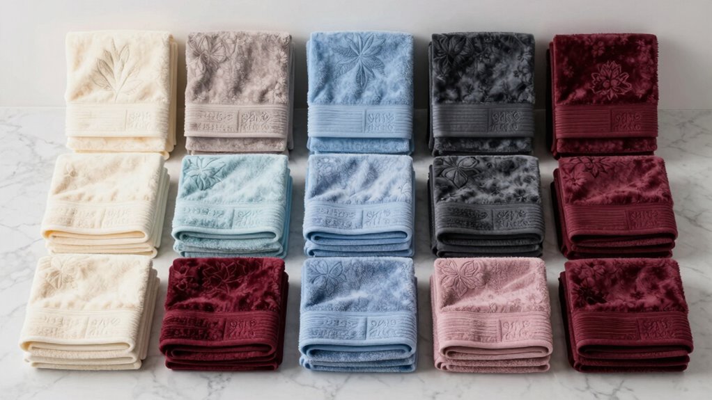 luxury cotton towel sets