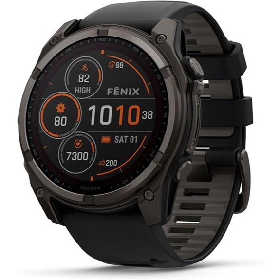 Garmin fēnix 8 Solar Sapphire Multisport GPS Watch