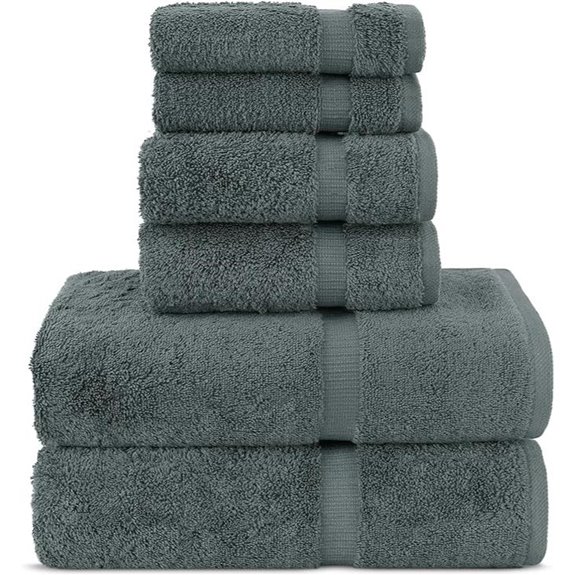 Turkish Cotton Hotel & Spa Towels 6-Piece Set