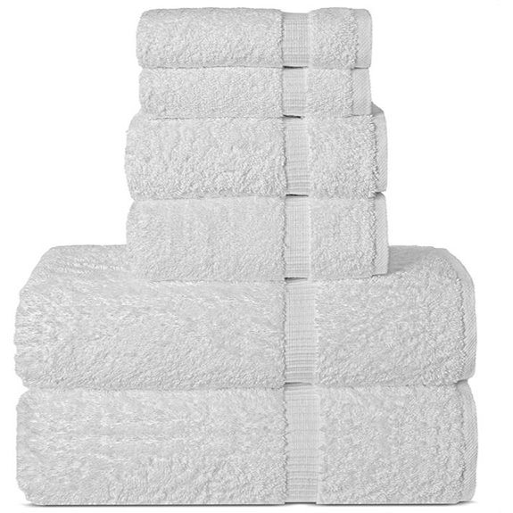 Chakir Turkish Linens 6-Piece Luxury Towel Set