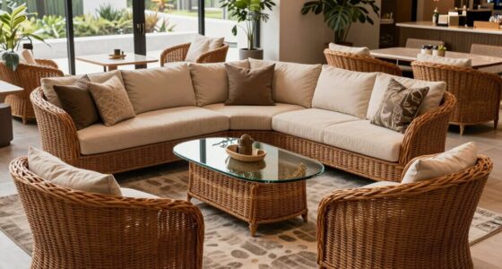 luxury wicker furniture collection