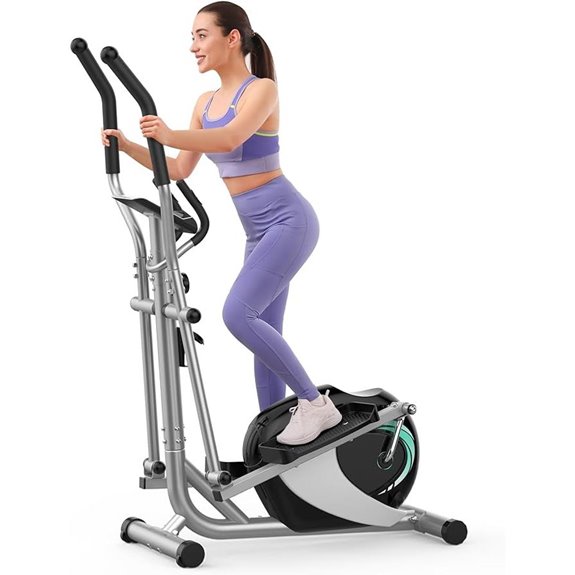 Dripex Magnetic Elliptical Exercise Machine with Monitor