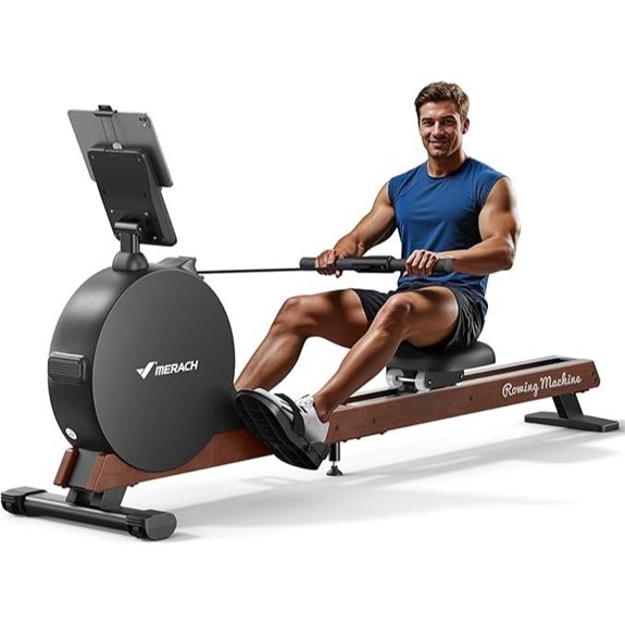 magnetic rowing machine app