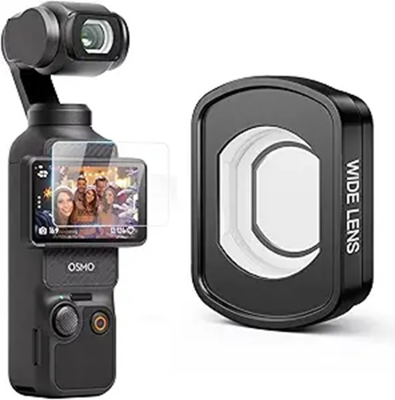 Magnetic Wide Angle Lens for DJI Osmo Pocket 3