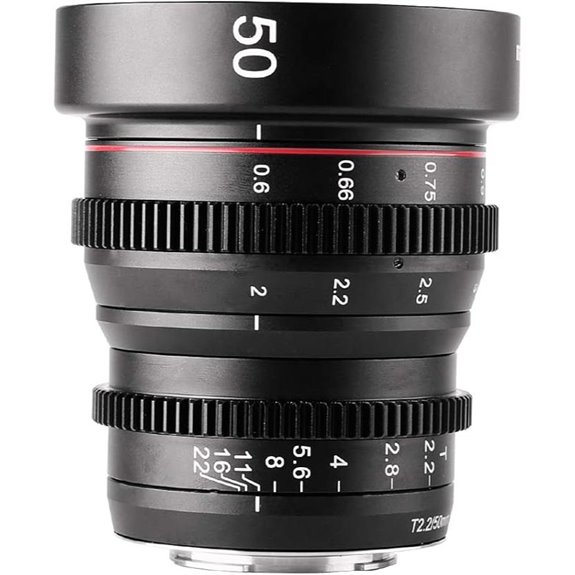 Meike 50mm T2.2 Mini Cinema Lens for M43
