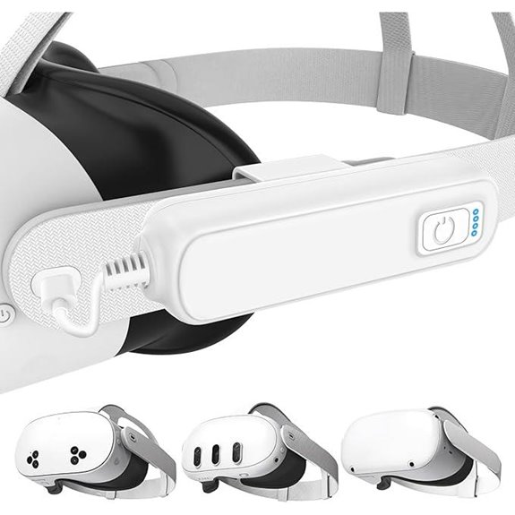 Meta Quest 3/2 Battery Pack with Fast Charging