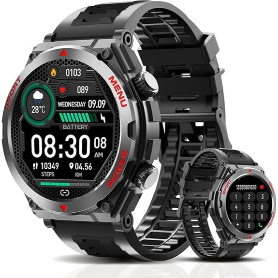 military smartwatch with features