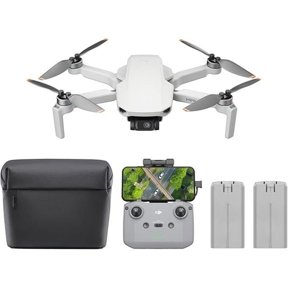 DJI Mini 4K Drone with 2 Batteries and Stabilization