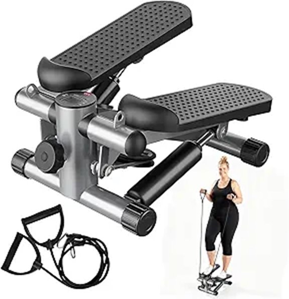 Aidoly Mini Indoor Stepper for Full Body Workout