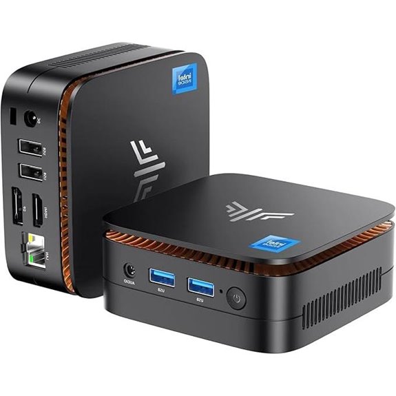 KAMRUI Mini PC E1 with 16GB RAM and 1TB SSD