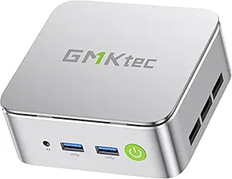 GMKtec Mini PC Ryzen 5 16GB RAM 512GB SSD