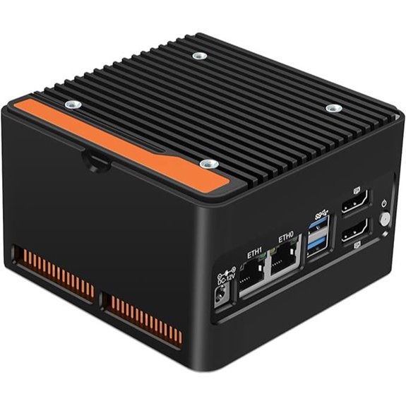 StoneStorm 4-Bay NAS Mini PC with Dual 2.5GbE