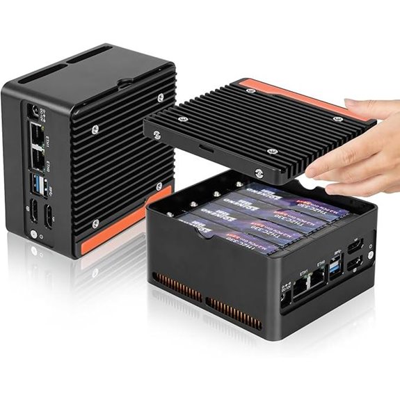 SPARKFLY N150 NAS Mini PC with Dual 4K DDR5