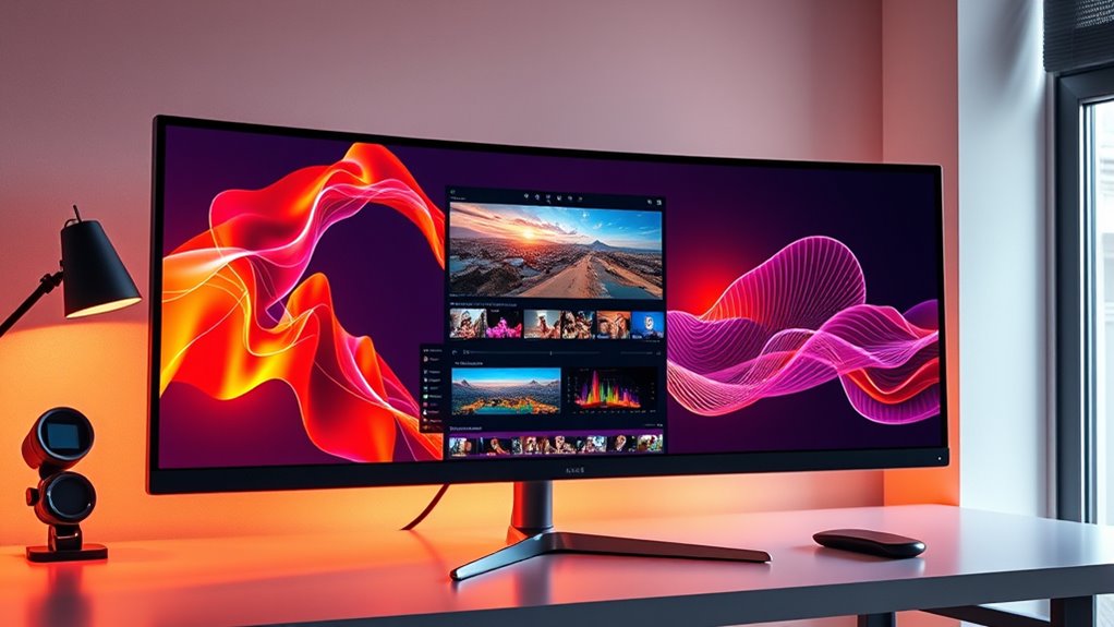 monitor selection for creators