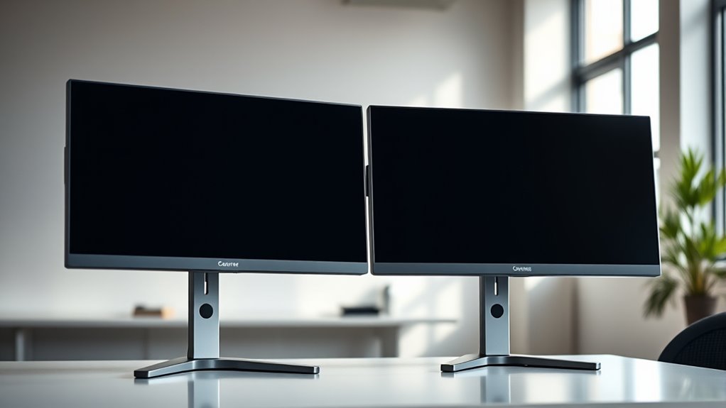 monitor selection for dual setup