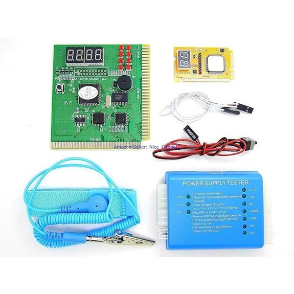 PC Motherboard & PSU Tester Kit with LEDs