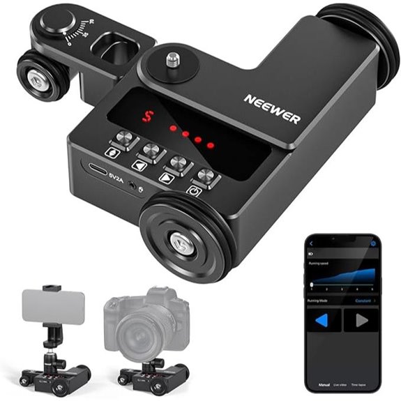 NEEWER Motorized Camera Dolly Kit with App Control